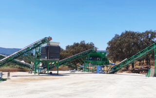 maquina limpiadora descapotadora de frutos secos de dos cuerpos magnuts bandas cortes